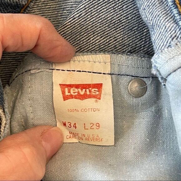 Levi’s Orange Tab Vintage Bootcut Jeans 34X29 - Picture 5 of 11